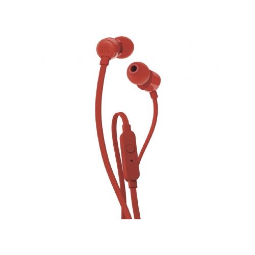 אוזניות JBL דגם T110 צבע אדום