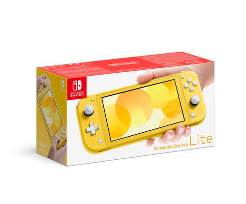 קונסולת משחקים Nintendo Switch Lite Console צבע צהוב