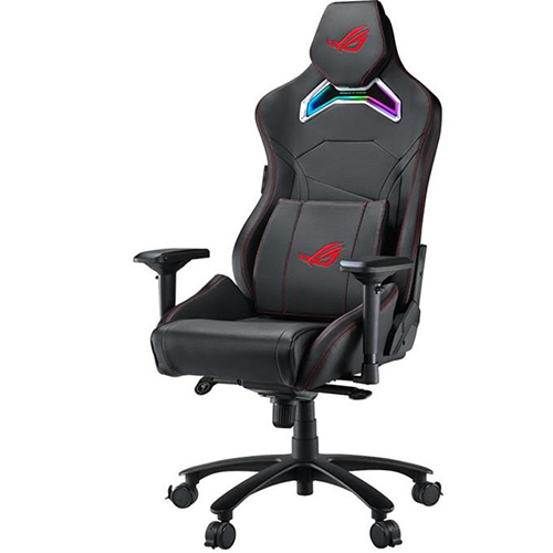 כיסא לגיימרים ASUS SL300C ROG CHARIOT/BK כולל תאורת RGB