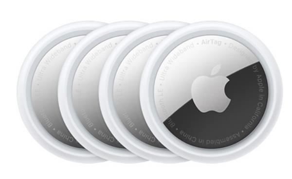 אפל Apple  AirTag מארז 4 יחידות