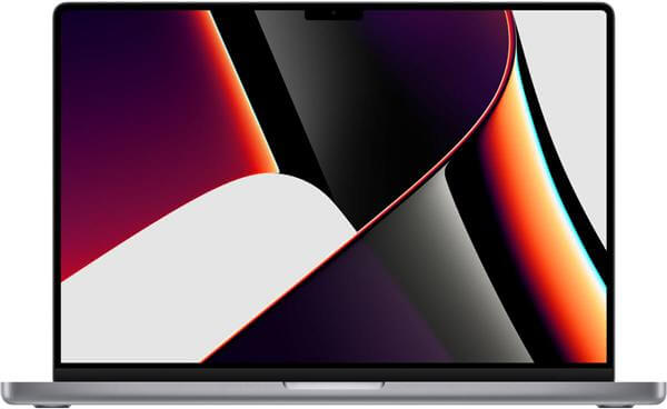 מחשב נייד 14.2" אפל פרו Apple MacBook Pro Z15G000MU M1 Pro 8CPU 14GPU 32GB 512GB בצבע אפור כהה