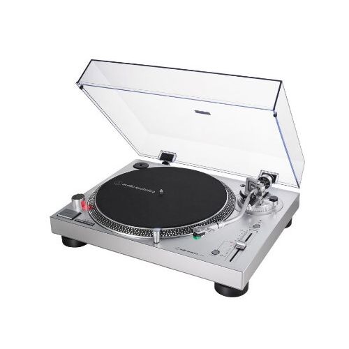 פטיפון DJ  מקצועי LP-120XUSB AUDIO TECHNICA- כסוף