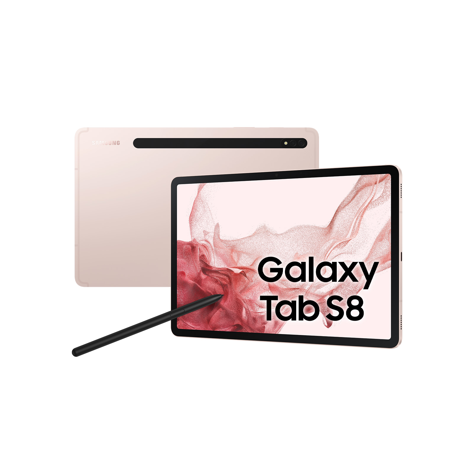 הטאבלט החדש מבית סמסונג SAMSUNG Galaxy Tab S8 8I128GB 5G LTE בצבע PINK GOLD