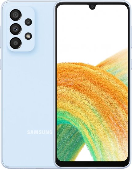 טלפון סלולרי סמסונג 6.4" Samsung Galaxy A33 5G 6GB+128GB SM-A336E בצבע כחול