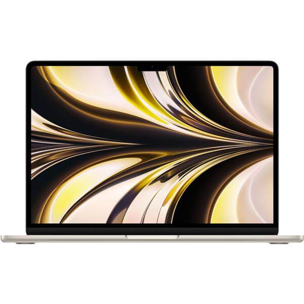מחשב נייד אפל אייר -13.6″ -2022 MacBook Air : Z15Y000R4 Apple M2 16GB 256GB – בצבע Starlight