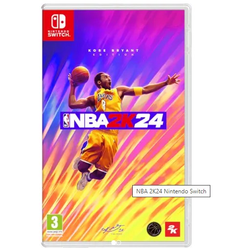 משחק לקונסולה NBA 2K24 – NINTENDO SWITCH מהדורת Kobe Bryant Edition