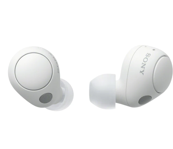 אוזניות אלחוטיות SONY עם ביטול רעשים דגם WF-C700NW בצבע לבן